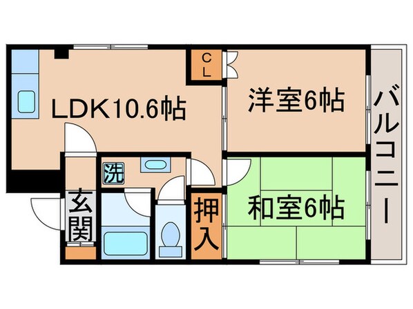 丸高ビルの物件間取画像